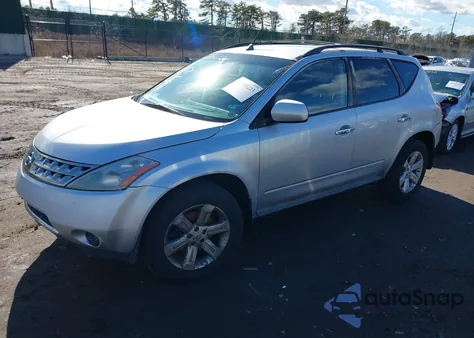 2006 Nissan Murano S из США, поврежденный, VIN JN8AZ08W06W550019